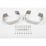 Rugged Ridge 76-95 Jeep CJ / Jeep Wrangler Stainless Steel Rear Bumperettes - View 2 | Dirty Garage