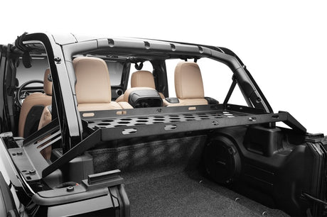 Rugged Ridge 07-21 Wrangler JK/JL 4-Door Interior Storage Rack - View 7 | Dirty Garage