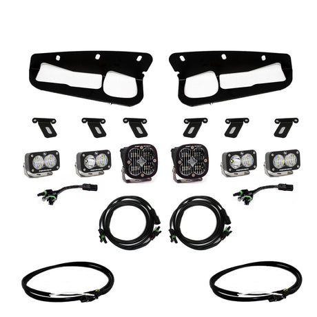 2021-2026 Bronco Clear SAE Fog Pocket Kit w/ Upfitter | Dirty Garage