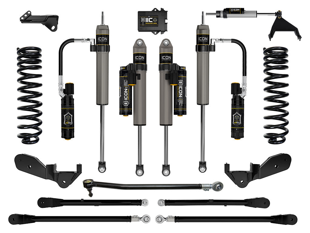 2023-2025 Superduty ICON 2.5 Front and Rear Lift Kit | Dirty Garage