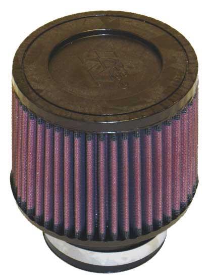 Universal Rubber Filter Round Tapered 4.625in Top OD x 5in Base OD x 4in H - View 3 | Dirty Garage