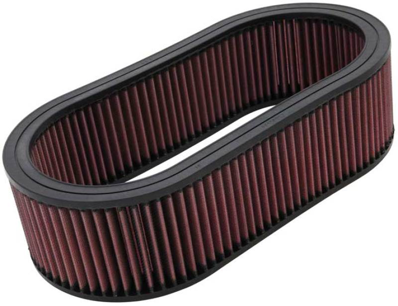 Universal Custom Oval Air Filter 7.75in OW X 14.625in OL x 4in H - View 2 | Dirty Garage