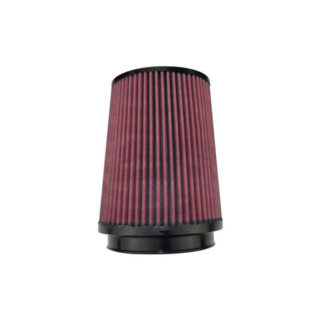 Universal High Performance Air Filter 5 Black 6.5 Base 8 Tall 5.5 Top - View 3 | Dirty Garage