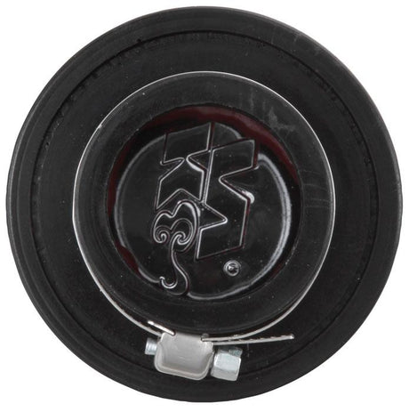 Universal 1.5in Flange ID x 3in OD x 2.5in H Chrome Finish Rubber Base Crankcase Vent Filter - View 3 | Dirty Garage