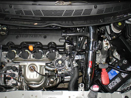 2006-2009 Civic Ex 1.8L Black Cold Air Intake - View 5 | Dirty Garage