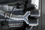 2015-2019 WRX STI 3" Dual Split Rear Exit Exhaust w 3.5" Tips Race Version - View 5 | Dirty Garage