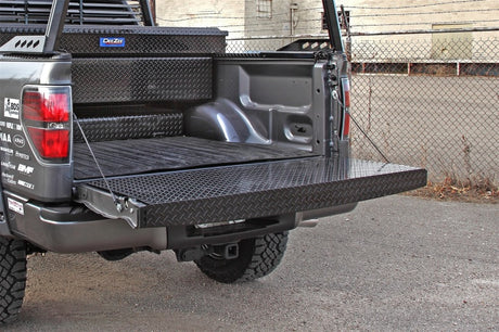 1997-2007 Super Duty Full Black-Tread Tailgate Protector - View 3 | Dirty Garage