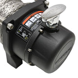 Universal 9500 LB 12V DC Tiger Shark Winch w/ Synthetic Black Rope - View 5 | Dirty Garage