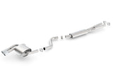 Borla 08-12 BMW 328i Sdm E90 2.0L RWD Dual Left Rear Exit Touring Cat-Back Exhaust - View 3 | Dirty Garage