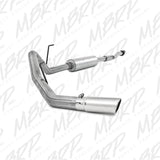 2011-2012 F-150 3" Cat Back Single Side Exit Aluminum Exhaust System - View 3 | Dirty Garage