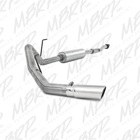 2011-2012 F-150 3" Cat Back Single Side Exit Aluminum Exhaust System - View 3 | Dirty Garage