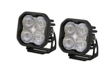 Universal SS3 Pro ABL White SAE Fog Standard Pods - Pair | Dirty Garage
