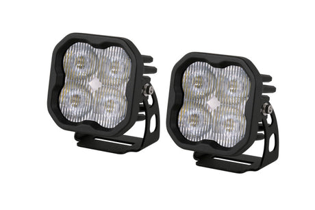Universal SS3 Pro ABL White SAE Fog Standard Pods - Pair | Dirty Garage