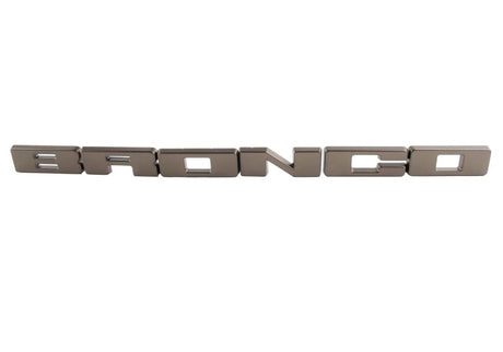 2021+ Bronco Grille Lettering Overlay Kit - Bronze - View 2 | Dirty Garage