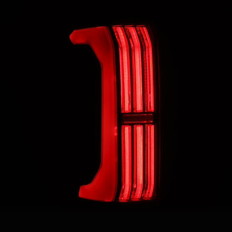 2024-2025 Tacoma Nova-Series Prismatic LED Tail Lights Alpha Black - View 8 | Dirty Garage
