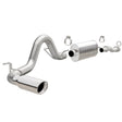 2016-2023 Tacoma Cat-Back Stainless Steel 3in Single Side Exit Rear 4in Tip | Dirty Garage