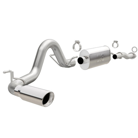 2016-2023 Tacoma Cat-Back Stainless Steel 3in Single Side Exit Rear 4in Tip | Dirty Garage