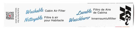 Universal Replacement Cabin Air Filter - View 10 | Dirty Garage