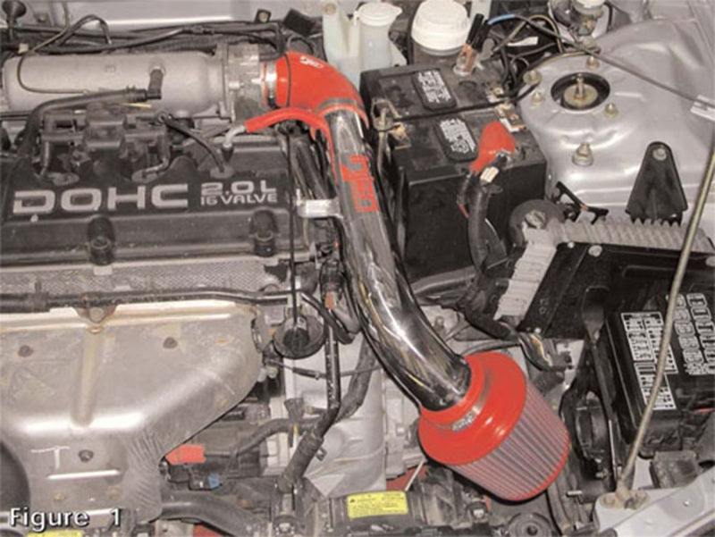 1995-1999 Eclipse 4 Cyl Non Turbo Polished Short Ram Intake - View 5 | Dirty Garage
