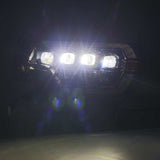 2012-2015 Tacoma Nova-Series LED Projector Black Headlights Active Light Sequential Signal DRL - View 4 | Dirty Garage