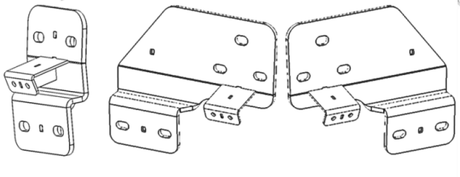 Go Rhino 09-19 Ram 1500 Brackets for Dominator Extreme SideSteps - View 2 | Dirty Garage