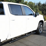 Westin 2019-2026 Chevy Silverado/Sierra 1500 Crew Cab Non LD PRO TRAXX 4 Oval Nerf Step Bars - Black - View 5 | Dirty Garage