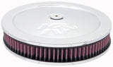 Universal 5 1/8in Flange 11in OD 3 1/4in Height w/Vent Custom Air Cleaner Assembly - View 2 | Dirty Garage