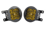 2004-2020 Subaru SS3 Pro Type A Yellow SAE Fog Light Kit - View 8 | Dirty Garage