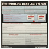 Replacement Round Straight Universal Air Filter for 2010-2015 A8 2.0L/2.5L/3.0L/4.0L/4.2L - View 15 | Dirty Garage
