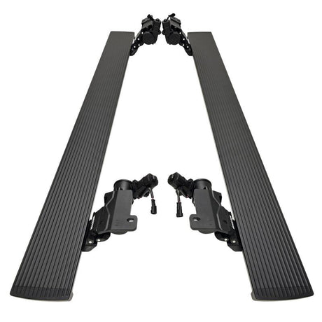 2024-2026 Tacoma Double Cab Pro-E Series Powered Black Running Boards - View 9 | Dirty Garage