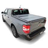 Westin 22-26 Ford Maverick 4WD 4ft. 6in. Bed Hard Tri-Fold Tonneau Cover - Black - View 9 | Dirty Garage