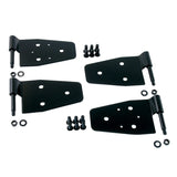 Rugged Ridge 87-06 Jeep Wrangler Black Door Hinge Kit - View 2 | Dirty Garage