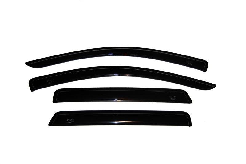 2008-2018 Journey Ventvisor Outside Mount Window Deflectors 4-Piece Smoke - View 4 | Dirty Garage