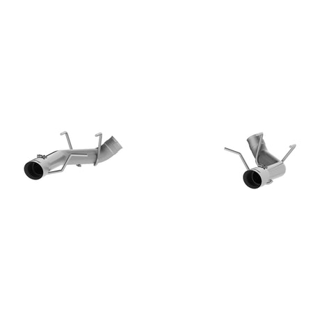 2011-2014 Mustang GT 3" Dual Axle Back Muffler Delete T304 - View 2 | Dirty Garage