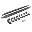 Go Rhino 07-21 Toyota Tundra Crew Max 4DR RB20 Slim Running Boards Kit (w/Brackets) - Bedliner Coat | Dirty Garage