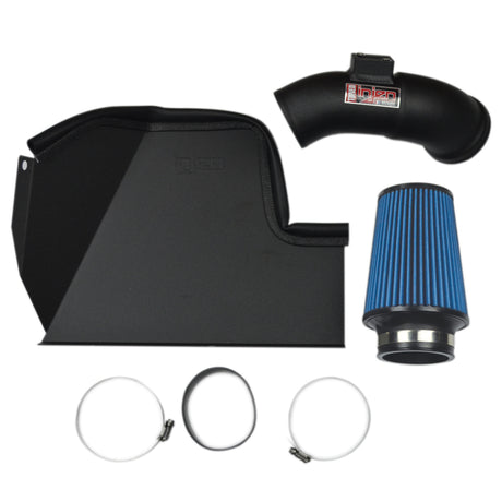 2016-2019 BMW 340i 3.0L Turbo Wrinkle Black Cold Air Intake - View 12 | Dirty Garage
