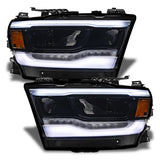 2019-2024 Ram 1500 RGB+W Reflector Headlight DRL Upgrade Kit - View 8 | Dirty Garage