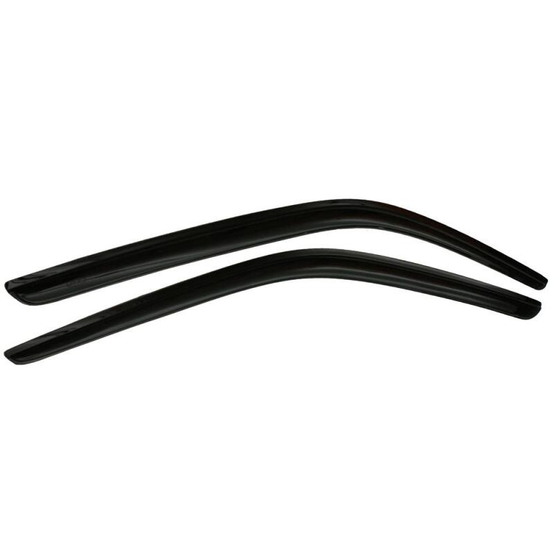 2015-2018 F-150 Standard Cab Ventvisor Outside Mount Window Deflectors Smoke 2-Piece - View 6 | Dirty Garage