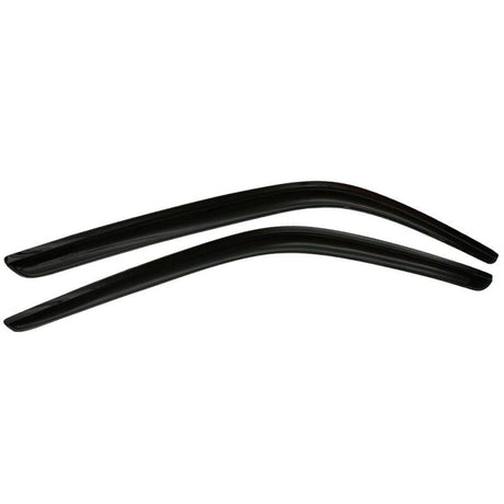 2014-2018 Transit Connect Ventvisor Outside Mount Window Deflectors Smoke 2-Piece - View 4 | Dirty Garage
