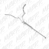 2014-2023 GM 3" Dual Split Side Aluminum Cat Back Exhaust - View 2 | Dirty Garage