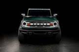 2021-2026 Bronco Integrated Windshield Roof LED Light Bar System - View 9 | Dirty Garage
