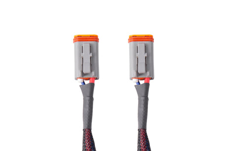 Universal Heavy Duty Dual Output 3-Way 4-Pin Wiring Harness - View 3 | Dirty Garage