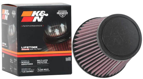 Universal Clamp-On Air Filter 2-3/4in FLG/5-1/16in B/3-1/2in T/4-3/8in H - View 4 | Dirty Garage
