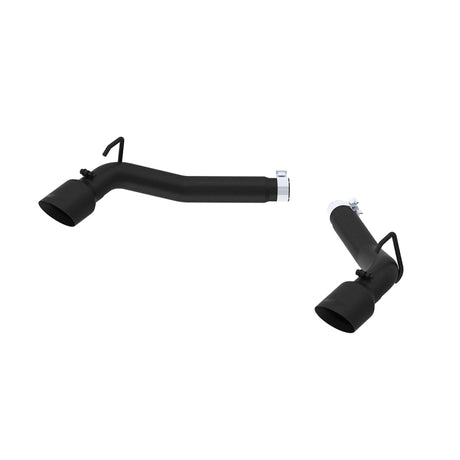 2010-2015 GM Camaro 3.6L 3" Black Coated Axle Back Muffler Delete | Dirty Garage