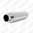 MBRP Universal Quiet Tone Muffler 5in Inlet /Outlet 8in Dia Body 31in Overall | Dirty Garage