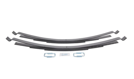 Universal Late Model Dodge/Ford/GM LP- To 3500lb Level LC 4 Leaf Stack Helper Spring w/o Mounting Kit - View 3 | Dirty Garage