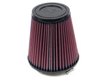 Universal Round Tapered Universal Air Filter 3.5in Flange ID/5.75in Base OD/3.75in Top OD/6in H - View 2 | Dirty Garage