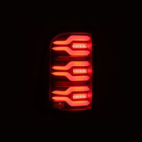 2019-2021 Ram 1500 Luxx-Series LED Tail Lights Black w Active Light Sequential Signal - View 5 | Dirty Garage