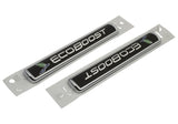 Universal Black/Silver EcoBoost Emblem 3-1/2in x 9/16in - Set of 2 - View 13 | Dirty Garage