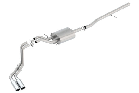 Borla S-Type Cat-Back 14 Sierra 1500 Ext. Cab Stnd Bed/CC Short Bed 143.5in WB Side Exit Exhaust - View 4 | Dirty Garage